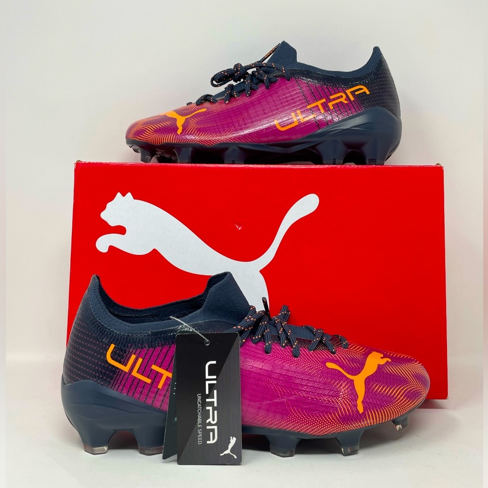 Puma Mens Ultra 2.4 FG/AG Soccer Cleats Purple 106698-03 Men’s Size 6.5 NIB